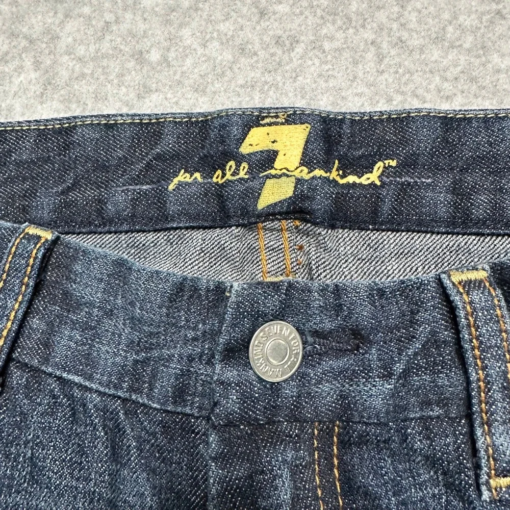 7 For All Mankind A Pocket Flare Jeans Dark Wash Denim Size 29 U130163U-163U